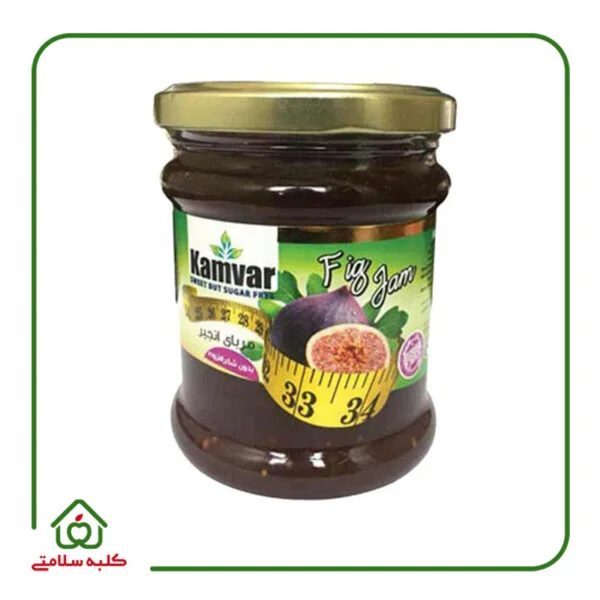 عکسی از مربای انجیر بدون شکر و رژیمی