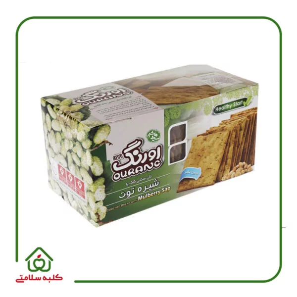 عکسی از نان سنتی کاک با شیره توت اورنگ