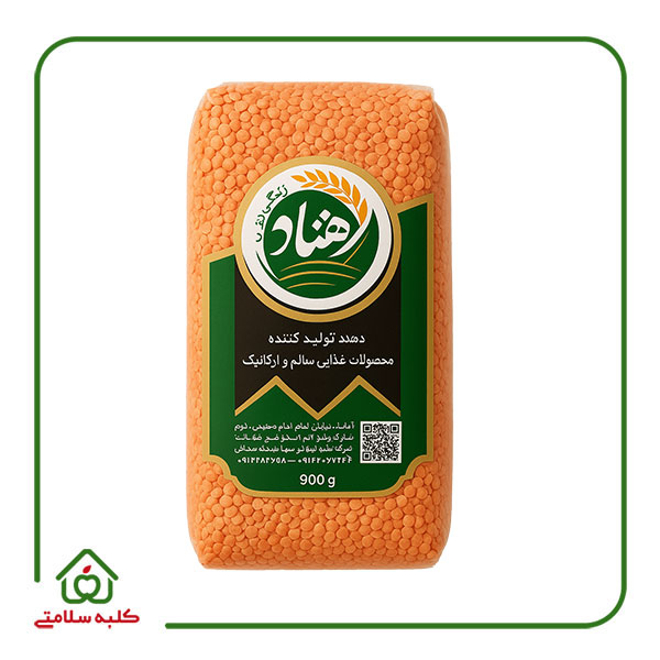 دال عدس قرمز دهناد