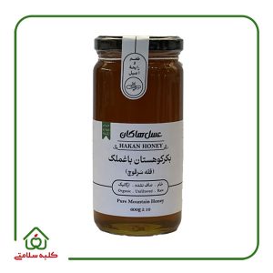 عسل بكر كوهستان باغملك (قله سر قوچ) 600 گرمی هاکان