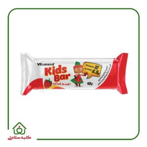 کیدزبار وایتامیل با طعم توت فرنگی 45 گرمی کارن