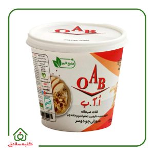 میوزلی جو دوسر با سیب ۵۵ گرمی OAB