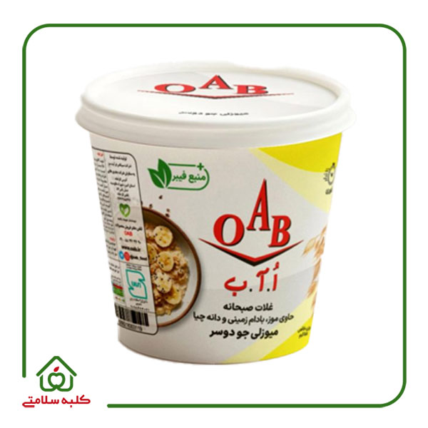 میوزلی جو دوسر با موز ۵۵ گرمی OAB