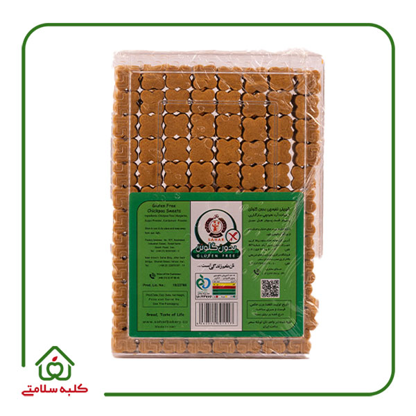 نان شیرینی نخودچی بدون گلوتن سحر