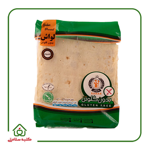 نان لواش بدون گلوتن سحر