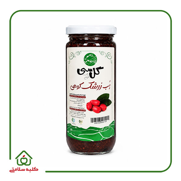 رب زرشک‌کوهی ارگانیک 600 گرمی گل‌باغ‌سی